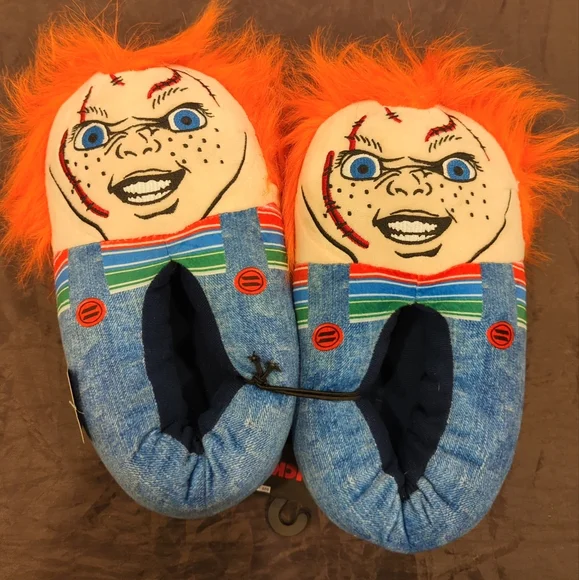 Bioworld | Shoes | Chucky Plush Slippers Mens 92 | Poshmark display picture 2